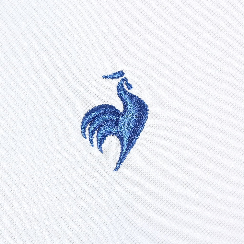 ルコックスポルティフ（lecoqsportif）（レディース）ゴルフウェア 吸汗速乾 Aライン シルエット半袖シャツ QGWXJA00 WH00