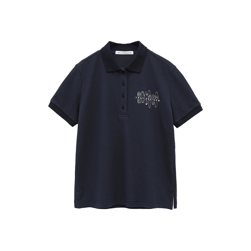 トラヴィスマシュー（Travis Mathew）（レディース）ゴルフウェア Embroidery 半袖ポロシャツ 7AL508-4MIN