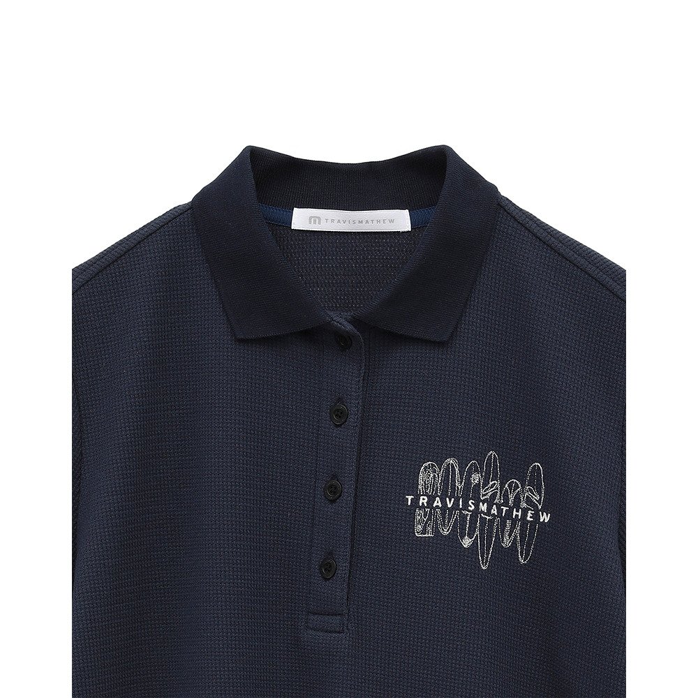 トラヴィスマシュー（Travis Mathew）（レディース）ゴルフウェア Embroidery 半袖ポロシャツ 7AL508-4MIN