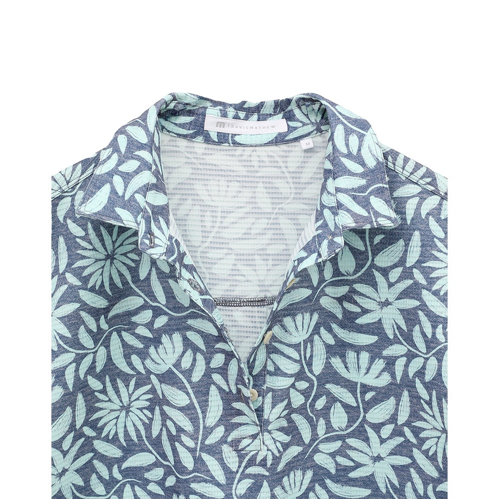 トラヴィスマシュー（Travis Mathew）（レディース）ゴルフウェア 半袖 Floral Print ポロシャツ 7AL524-3MST