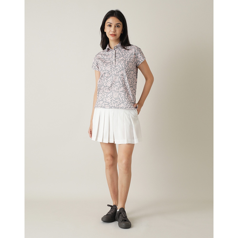 トラヴィスマシュー（Travis Mathew）（レディース）ゴルフウェア 半袖 Floral Print ポロシャツ 7AL524-6LPK