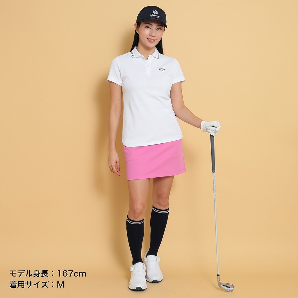 キャロウェイ（CALLAWAY）（レディース）ゴルフウェア 半袖ポロシャツ C25134200-1030