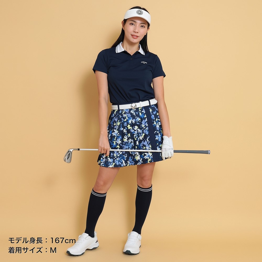 キャロウェイ（CALLAWAY）（レディース）ゴルフウェア 半袖ポロシャツ C25134200-1120