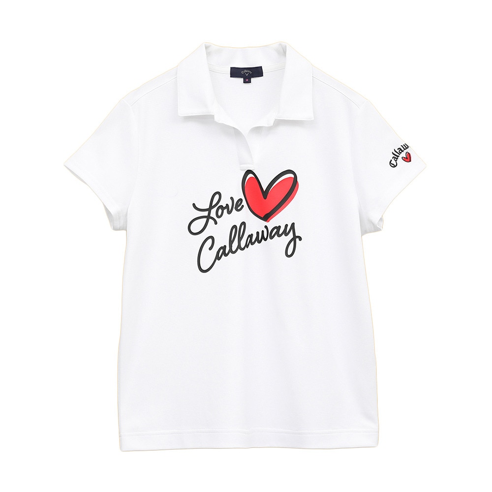 キャロウェイ（CALLAWAY）（レディース）ゴルフウェア 半袖シャツ C25134220-1030