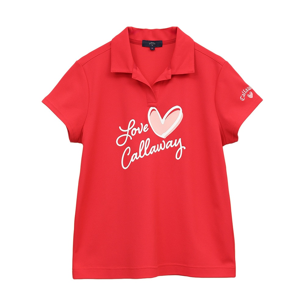 キャロウェイ（CALLAWAY）（レディース）ゴルフウェア 半袖シャツ C25134220-1100