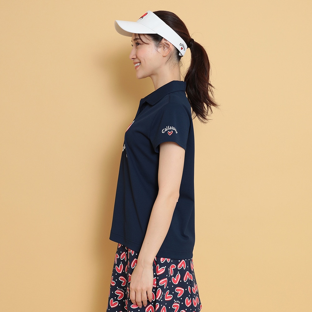 キャロウェイ（CALLAWAY）（レディース）ゴルフウェア 半袖シャツ C25134220-1120
