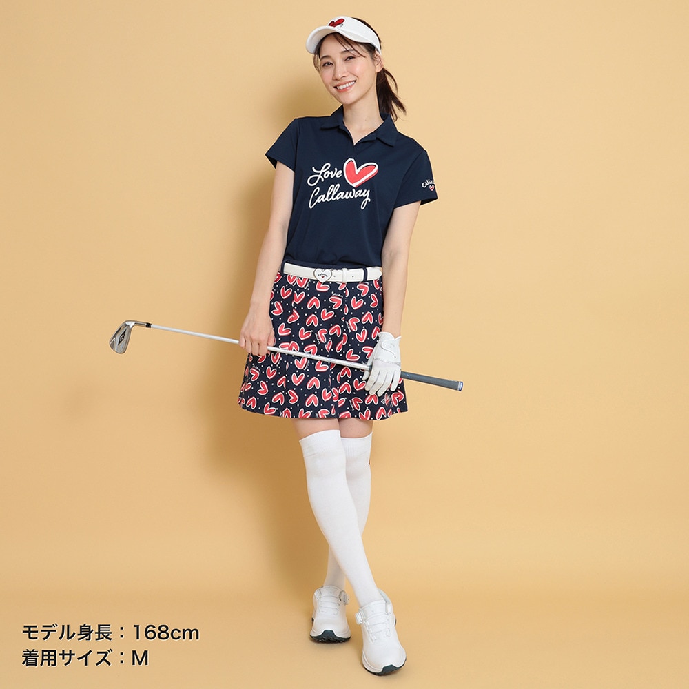 キャロウェイ（CALLAWAY）（レディース）ゴルフウェア 半袖シャツ C25134220-1120