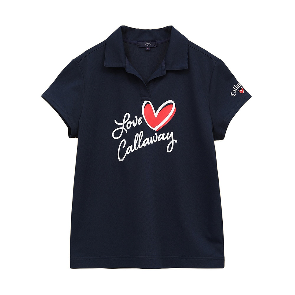 キャロウェイ（CALLAWAY）（レディース）ゴルフウェア 半袖シャツ C25134220-1120