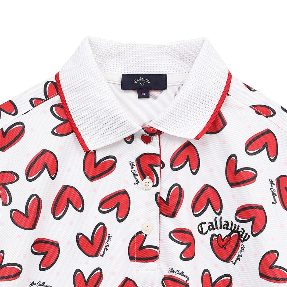 キャロウェイ（CALLAWAY）（レディース）ゴルフウェア 半袖ポロシャツ C25134221-1030