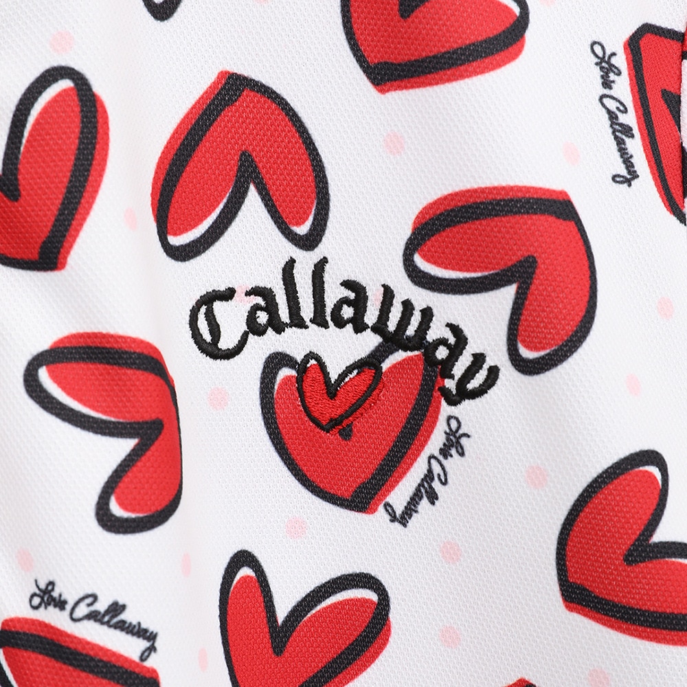キャロウェイ（CALLAWAY）（レディース）ゴルフウェア 半袖ポロシャツ C25134221-1030