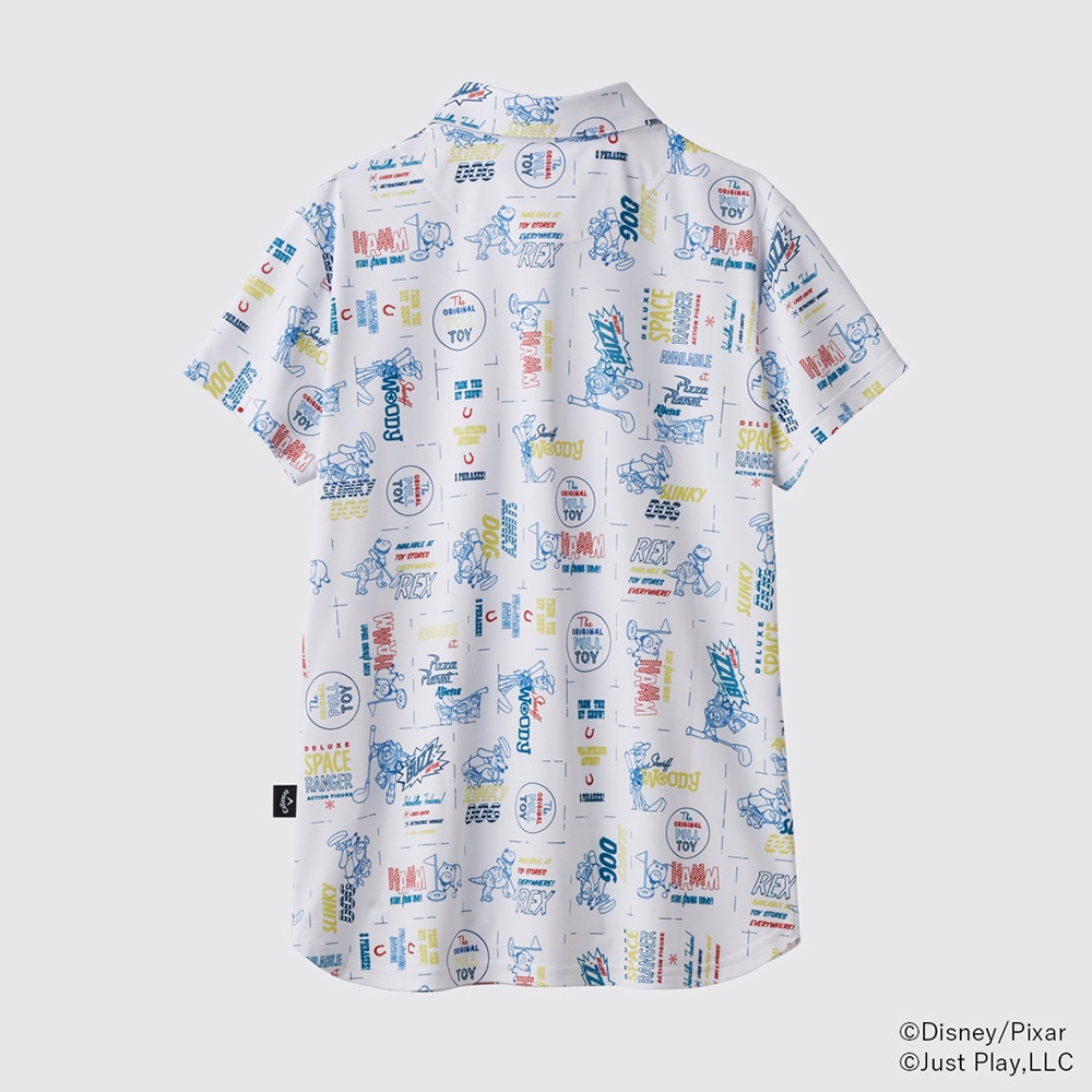 キャロウェイ（CALLAWAY）（レディース）ゴルフウェア 総柄 半袖 ポロシャツ Toy Story COLLECTION C25134231-1031