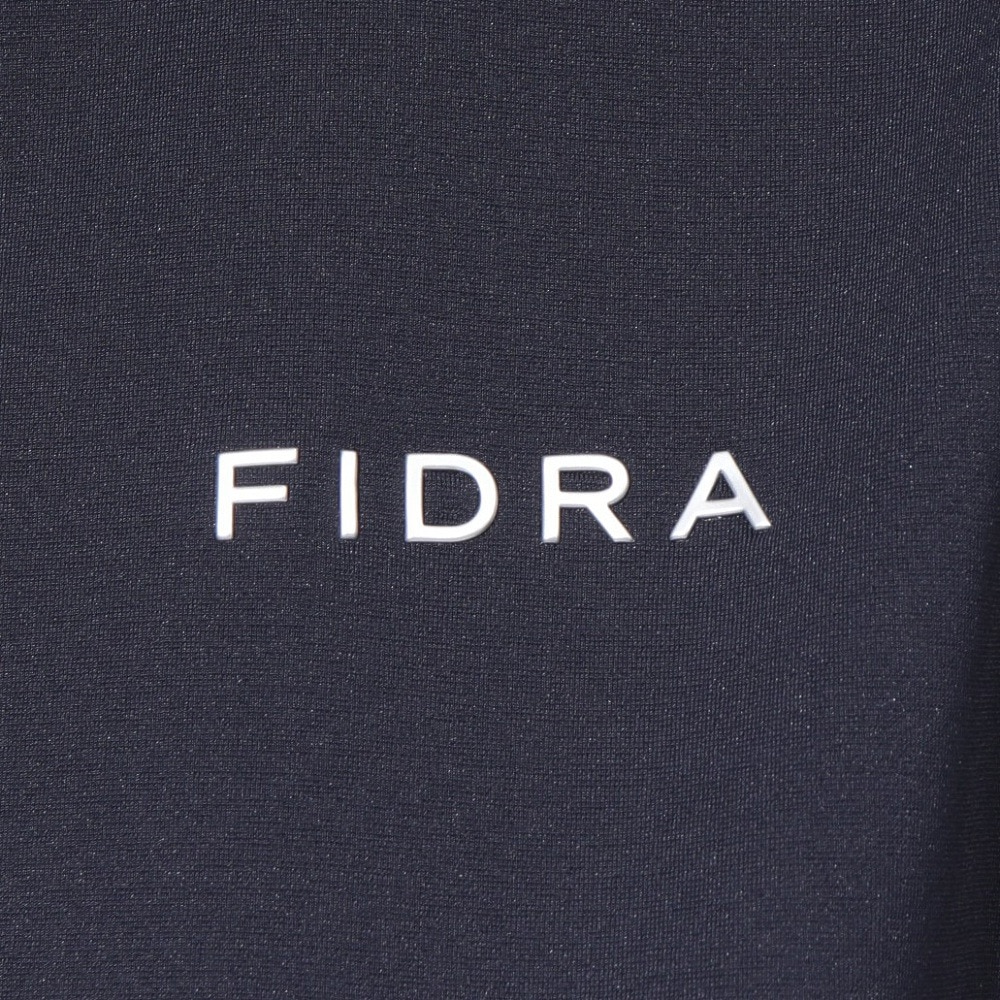 フィドラ（FIDRA）（レディース）ゴルフウェア 吸汗速乾 消臭 フレアスリーブ 半袖 モックトップス FD5TUG04 NVY