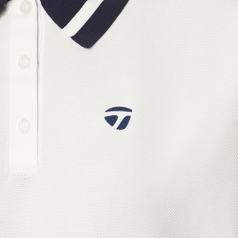テーラーメイド（TAYLORMADE）（レディース）ゴルフウェア 半袖 ニッテッド ショートスリーブポロシャツ M13374-UN681