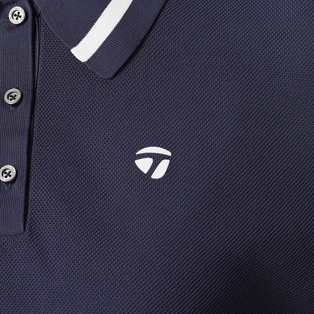 テーラーメイド（TAYLORMADE）（レディース）ゴルフウェア 半袖 ニッテッド ショートスリーブポロシャツ M13375-UN681