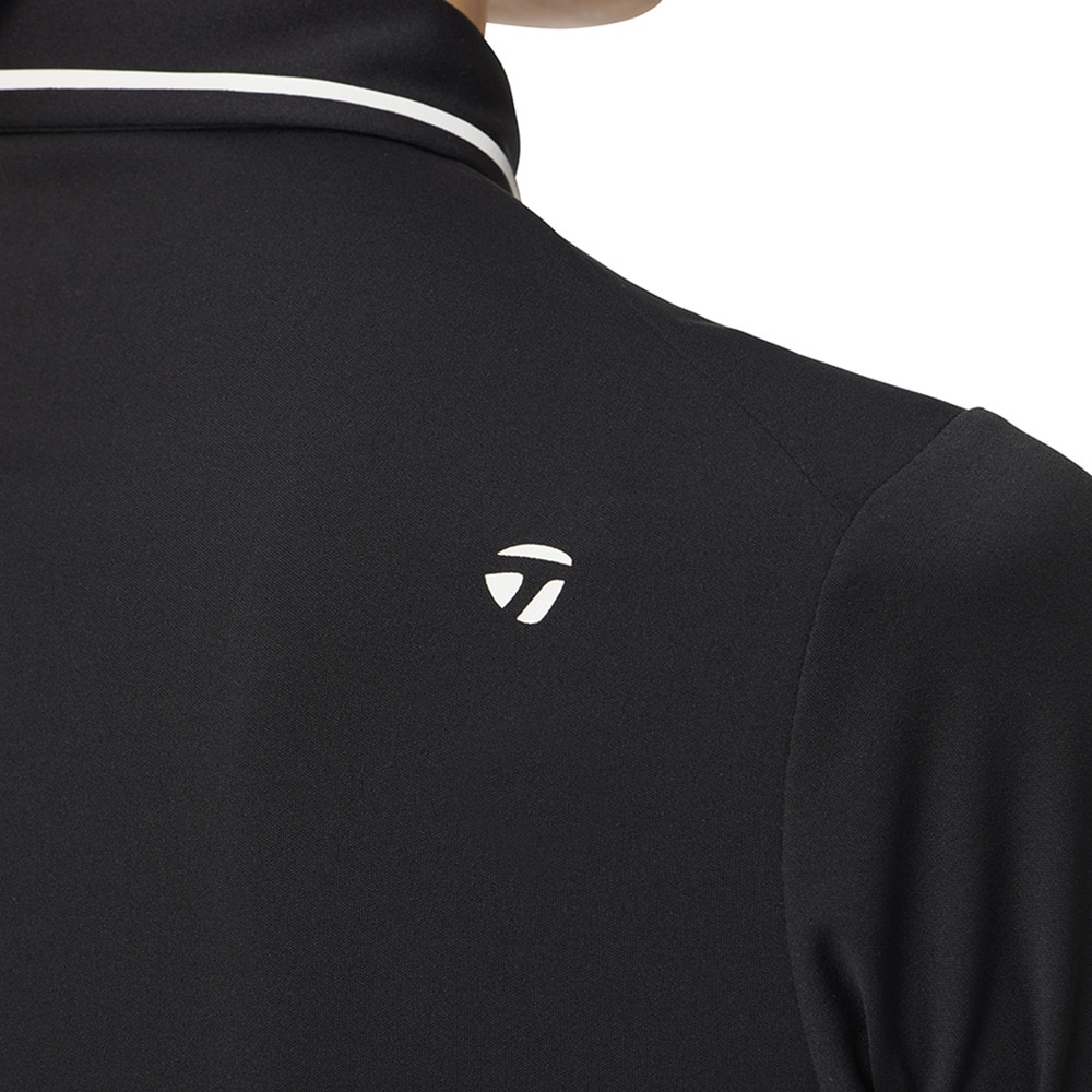 テーラーメイド（TAYLORMADE）（レディース）ゴルフウェア 吸汗速乾 半袖 コントラストリブ ショートスリーブポロシャツ M13380-UN683