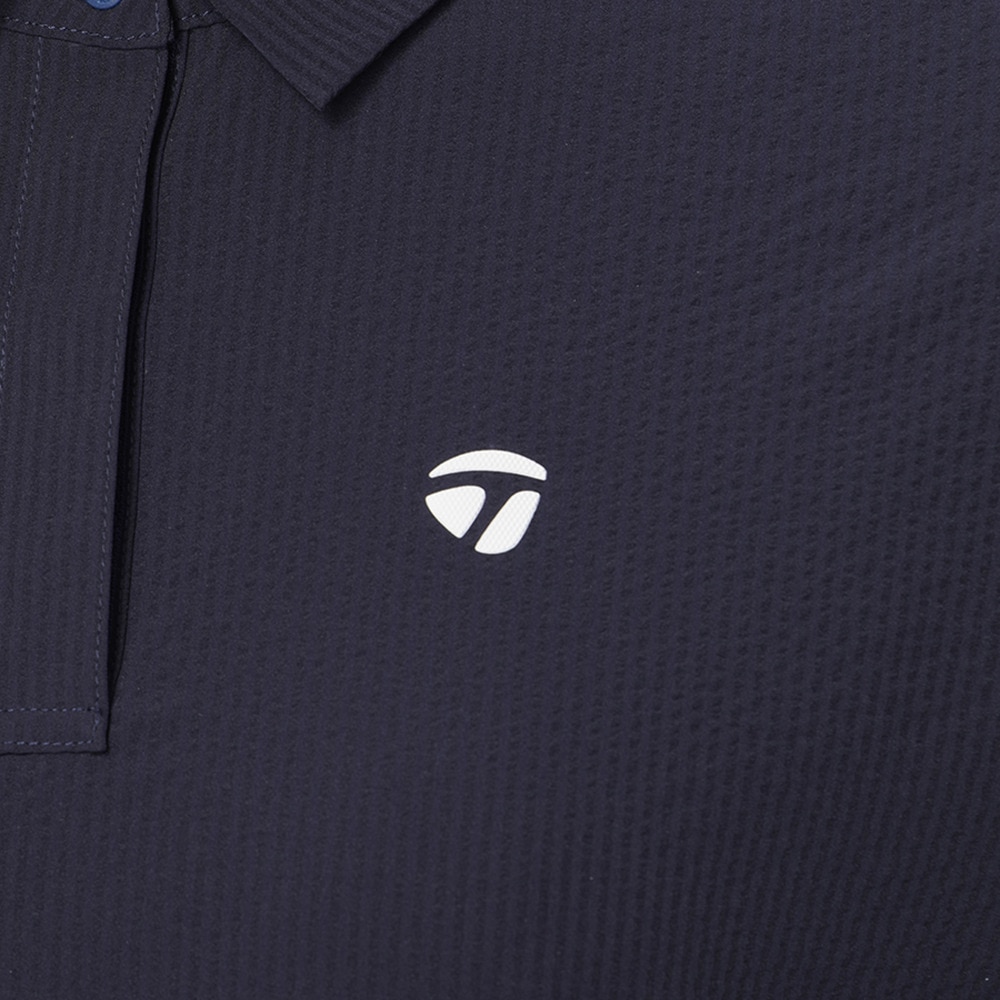 テーラーメイド（TAYLORMADE）（レディース）ゴルフウェア 吸汗速乾 半袖 シアサッカー ショートスリーブポロシャツ M13389-UN685