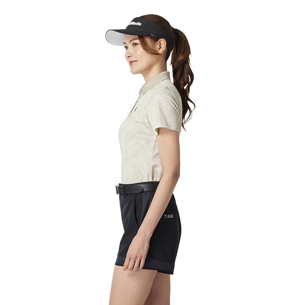 テーラーメイド（TAYLORMADE）（レディース）ゴルフウェア 接触冷感 T-ICE BEYOND DRIVEN 半袖ポロシャツ M13425-UN697