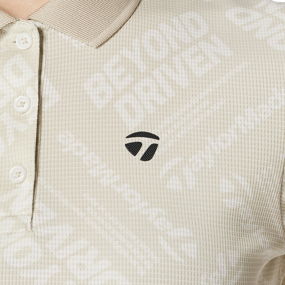 テーラーメイド（TAYLORMADE）（レディース）ゴルフウェア 接触冷感 T-ICE BEYOND DRIVEN 半袖ポロシャツ M13425-UN697