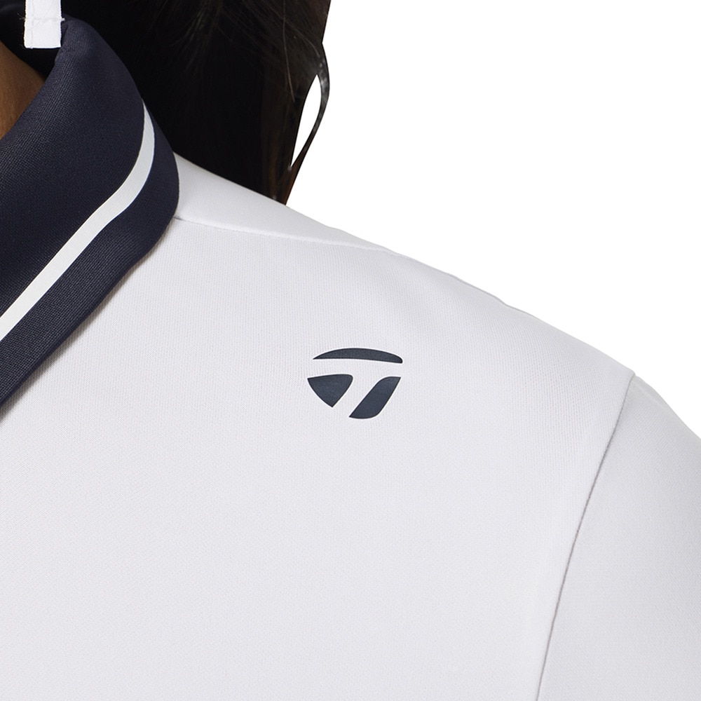 テーラーメイド（TAYLORMADE）（レディース）ゴルフウェア T-ICEコントラストカラー半袖ポロシャツ M13427-UN698
