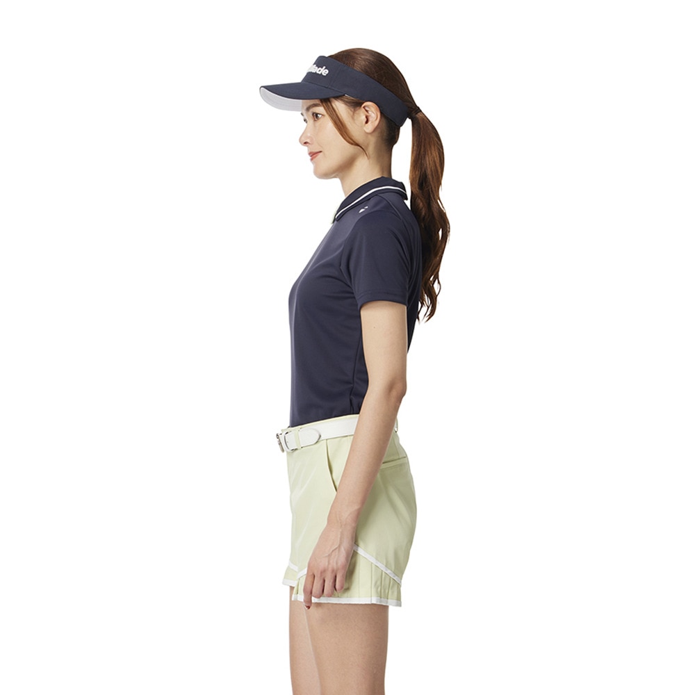 テーラーメイド（TAYLORMADE）（レディース）ゴルフウェア T-ICEコントラストカラー半袖ポロシャツ M13428-UN698