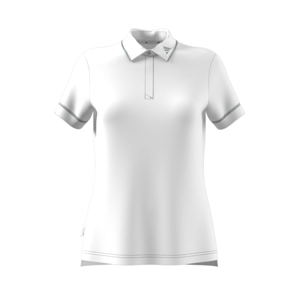 アディダス（adidas）（レディース）ゴルフウェア 吸汗速乾 アディゼロ ツイストニット ベンチレーション 半袖シャツ KUK59-JE8315W