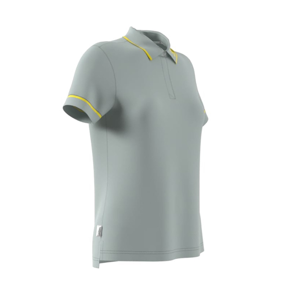 アディダス（adidas）（レディース）ゴルフウェア 吸汗速乾 アディゼロ ツイストニット ベンチレーション 半袖シャツ KUK59-JG1347SLV