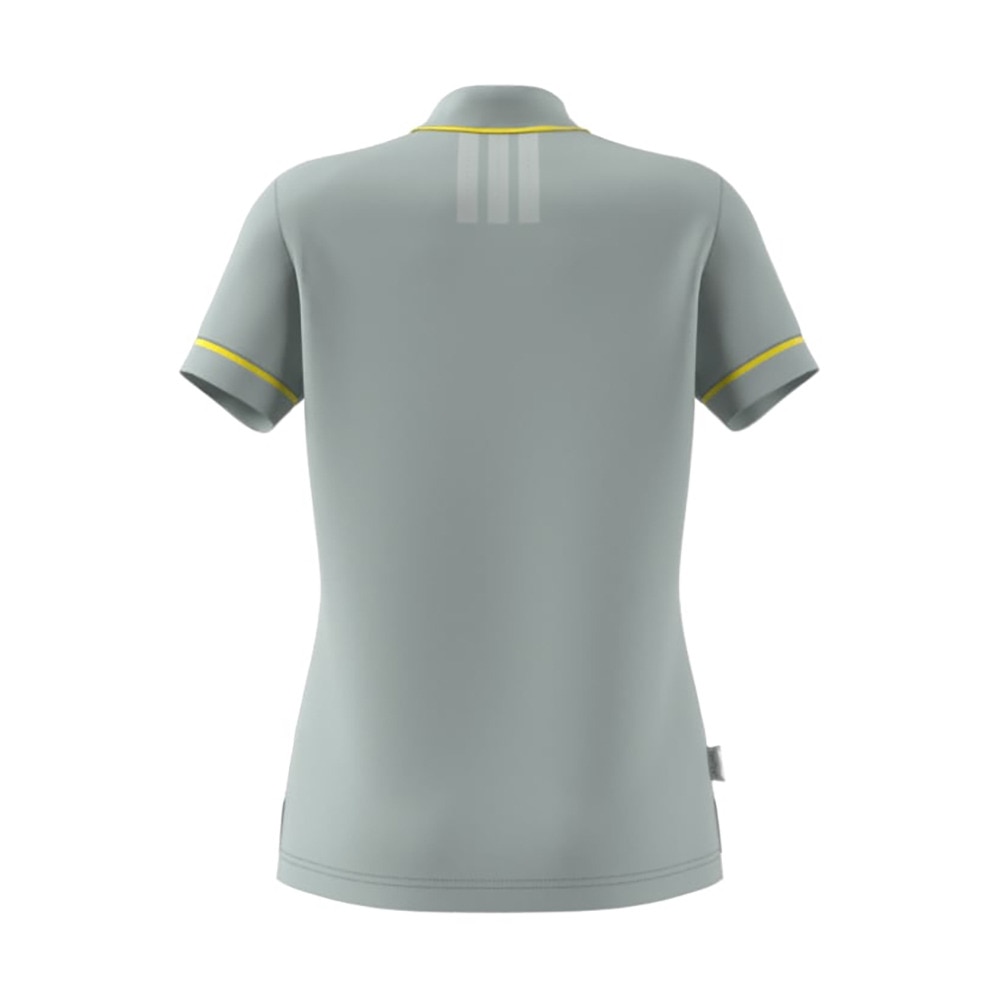 アディダス（adidas）（レディース）ゴルフウェア 吸汗速乾 アディゼロ ツイストニット ベンチレーション 半袖シャツ KUK59-JG1347SLV