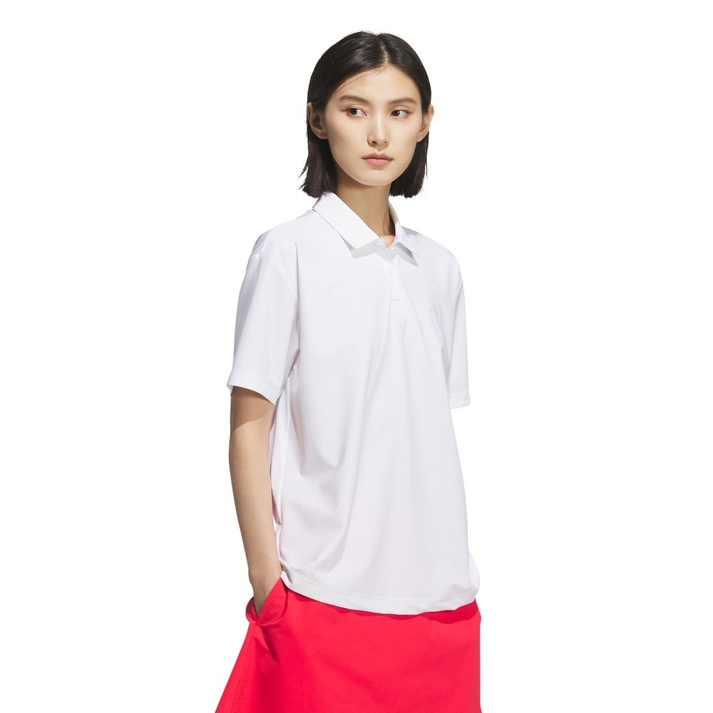 アディダス（adidas）（レディース）ゴルフウェア アディゼロ バックプリント 半袖ポロシャツ KUK66-JE8322W