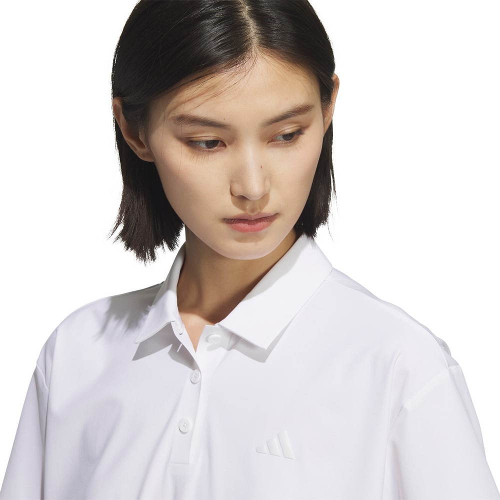 アディダス（adidas）（レディース）ゴルフウェア アディゼロ バックプリント 半袖ポロシャツ KUK66-JE8322W