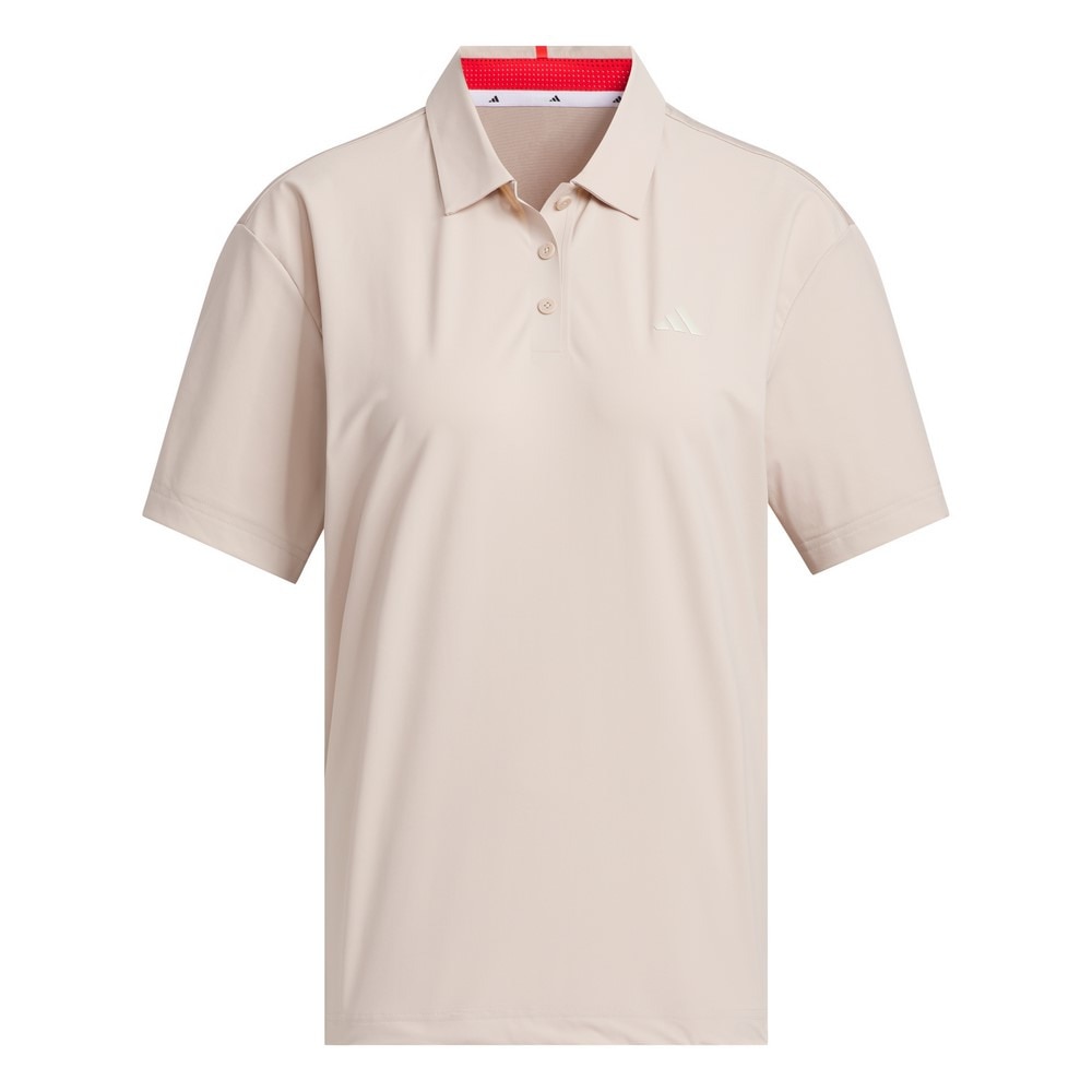 アディダス（adidas）（レディース）ゴルフウェア アディゼロ バックプリント 半袖 ポロシャツ KUK66-JG1343PNK