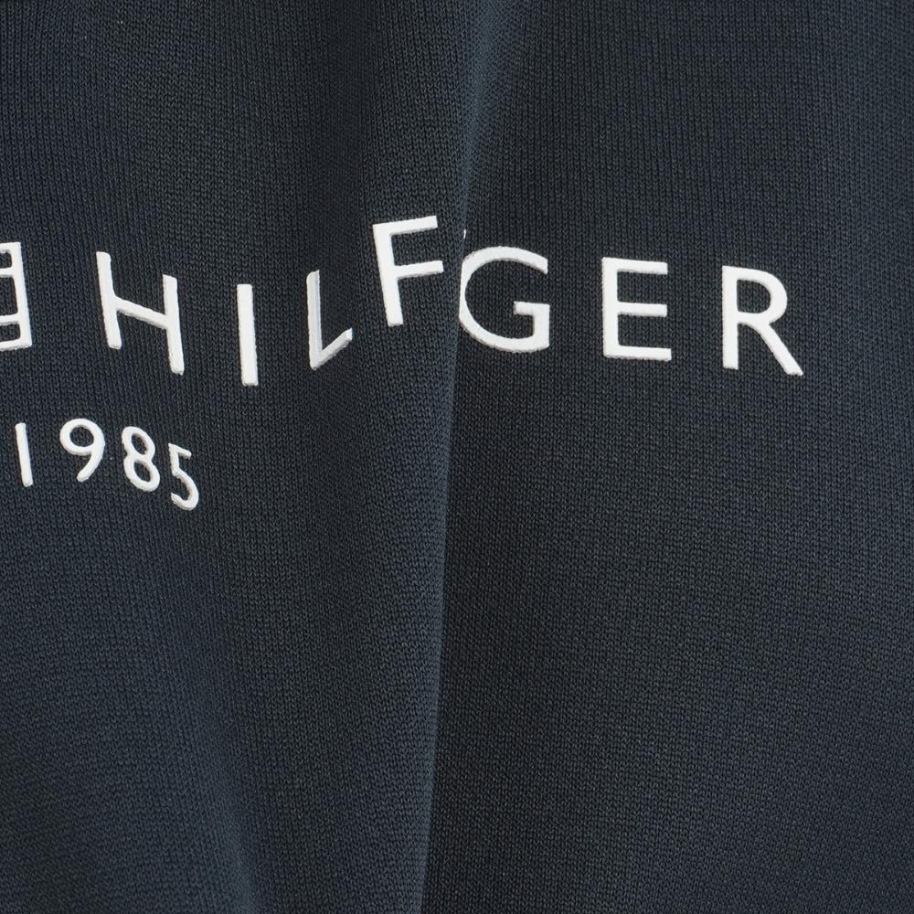 トミー ヒルフィガー ゴルフ（TOMMY HILFIGER GOLF）（レディース）ゴルフウェア 吸水速乾 フロントロゴ ホワイトカラー 半袖 ポロシャツ THLA531-NVY