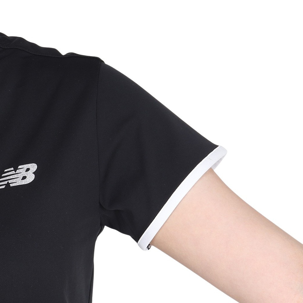 ニューバランス（new balance）（レディース）ゴルフウェア 半袖 カラーシャツ 012-5168501-010