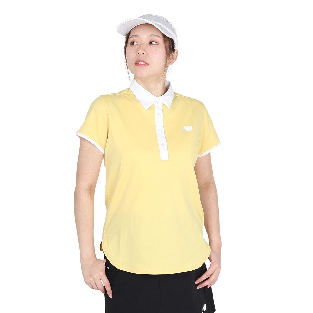 ニューバランス（new balance）（レディース）ゴルフウェア 半袖 カラーシャツ 012-5168501-150