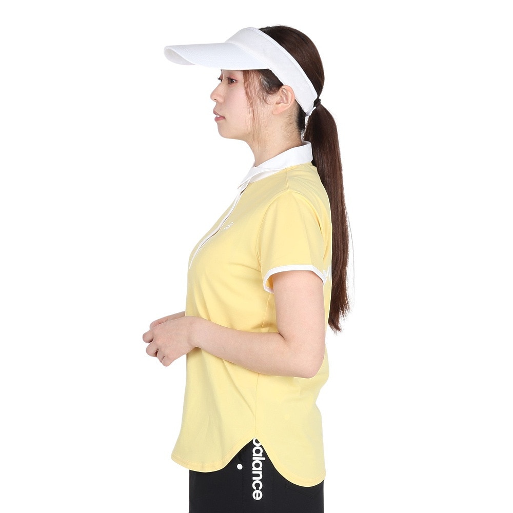 ニューバランス（new balance）（レディース）ゴルフウェア 半袖 カラーシャツ 012-5168501-150