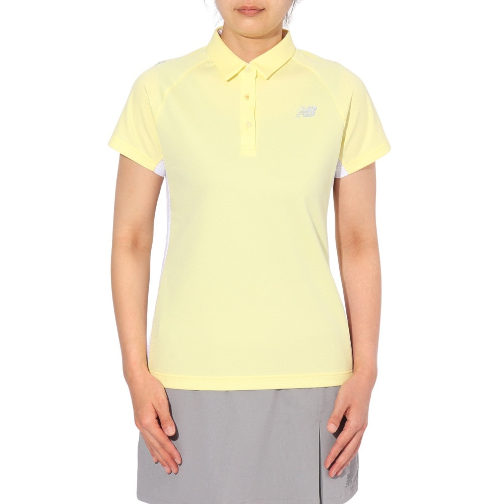 ニューバランス（new balance）（レディース）ゴルフウェア 半袖 COLLAR シャツ 012-5168502-060