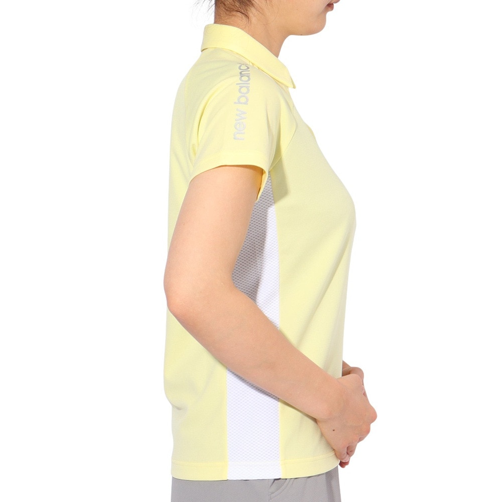 ニューバランス（new balance）（レディース）ゴルフウェア 半袖 COLLAR シャツ 012-5168502-060