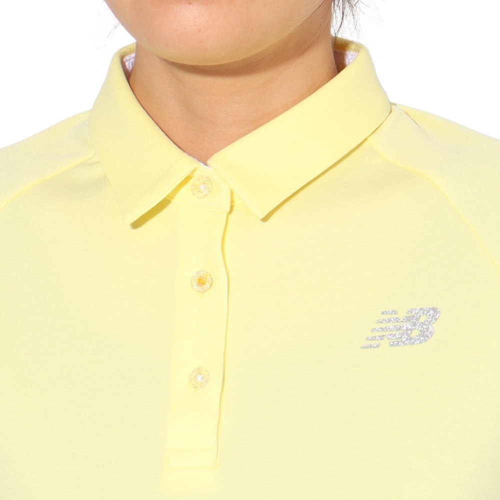ニューバランス（new balance）（レディース）ゴルフウェア 半袖 COLLAR シャツ 012-5168502-060
