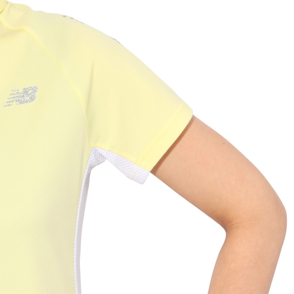 ニューバランス（new balance）（レディース）ゴルフウェア 半袖 COLLAR シャツ 012-5168502-060