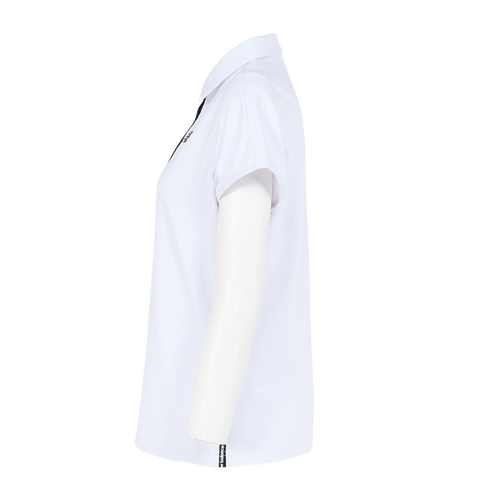 ニューバランス（new balance）（レディース）ゴルフウェア フレンチスリーブ COLLAR シャツ 012-5168504-030