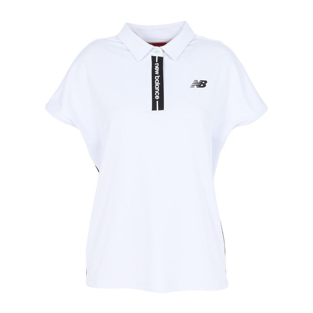 ニューバランス（new balance）（レディース）ゴルフウェア フレンチスリーブ COLLAR シャツ 012-5168504-030