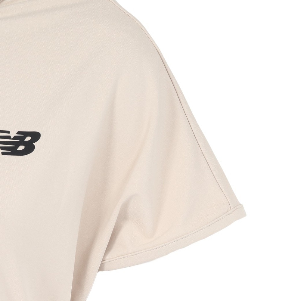 ニューバランス（new balance）（レディース）ゴルフウェア フレンチスリーブ COLLAR シャツ 012-5168504-041