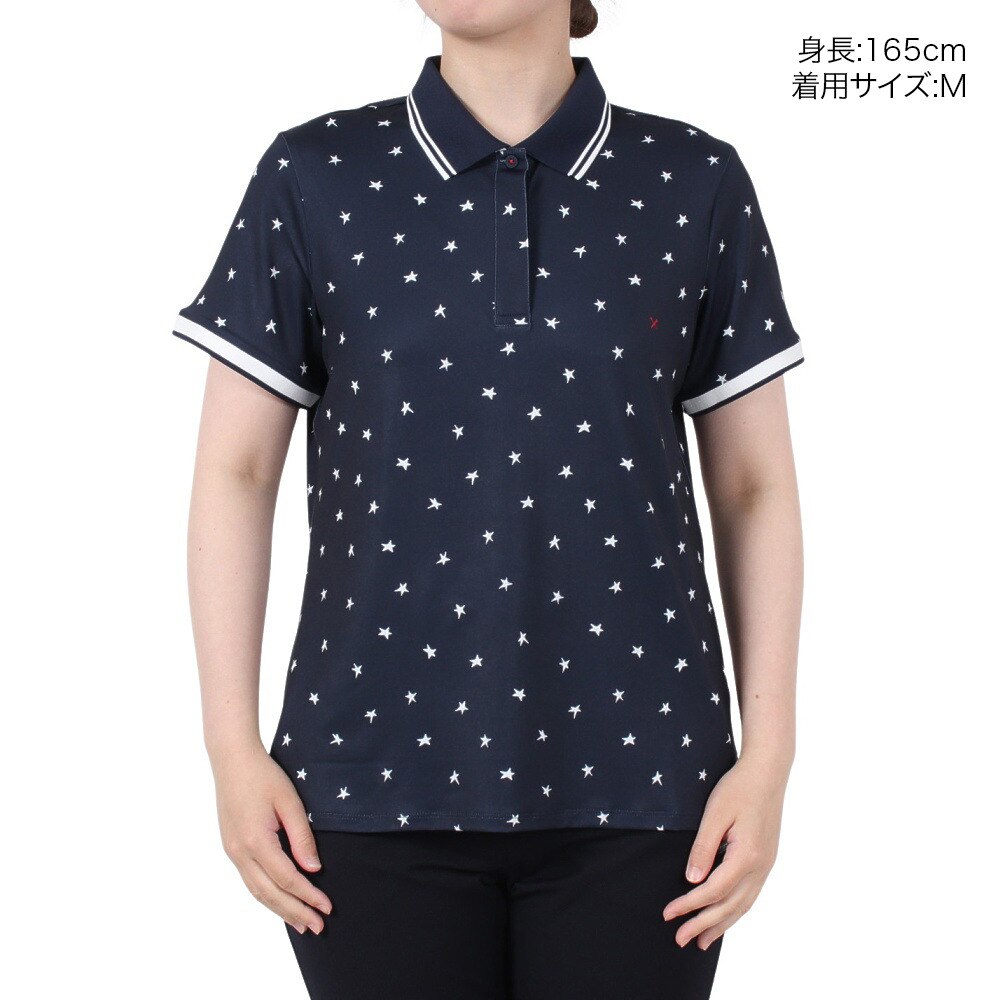 プーマ（PUMA）（レディース）ゴルフウェア X VOLITION DANCING STARS 半袖ポロシャツ 629553-02