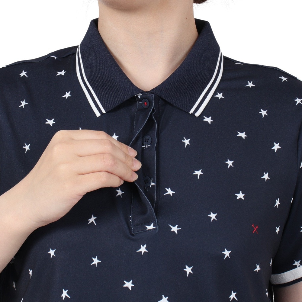 プーマ（PUMA）（レディース）ゴルフウェア X VOLITION DANCING STARS 半袖ポロシャツ 629553-02