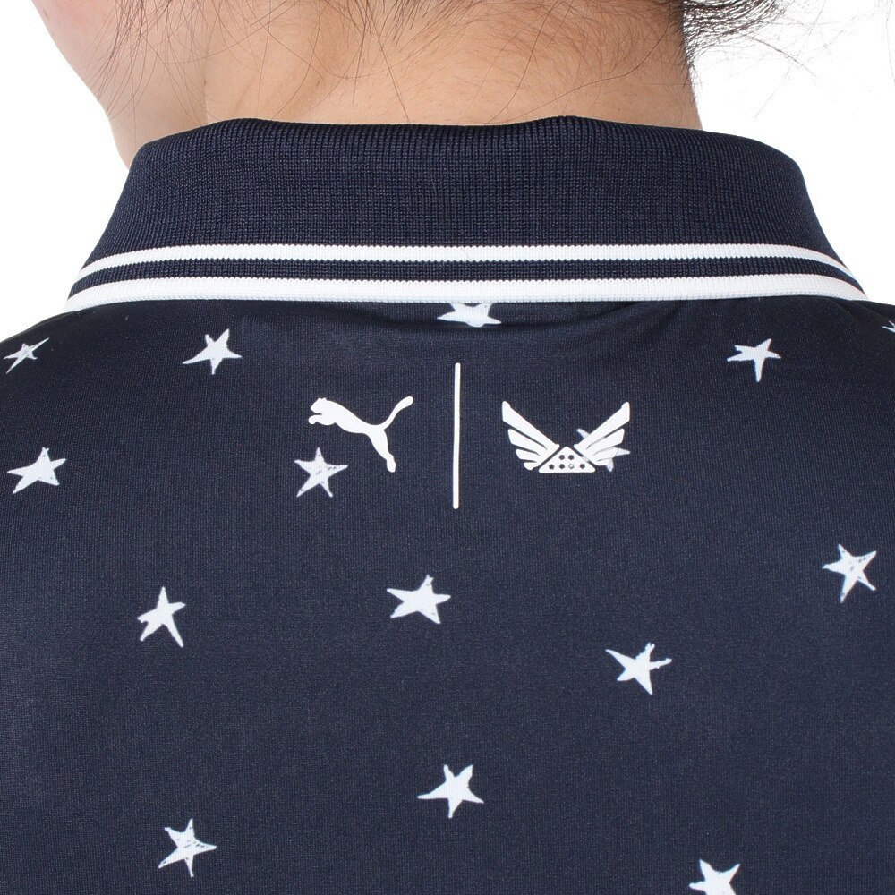 プーマ（PUMA）（レディース）ゴルフウェア X VOLITION DANCING STARS 半袖ポロシャツ 629553-02