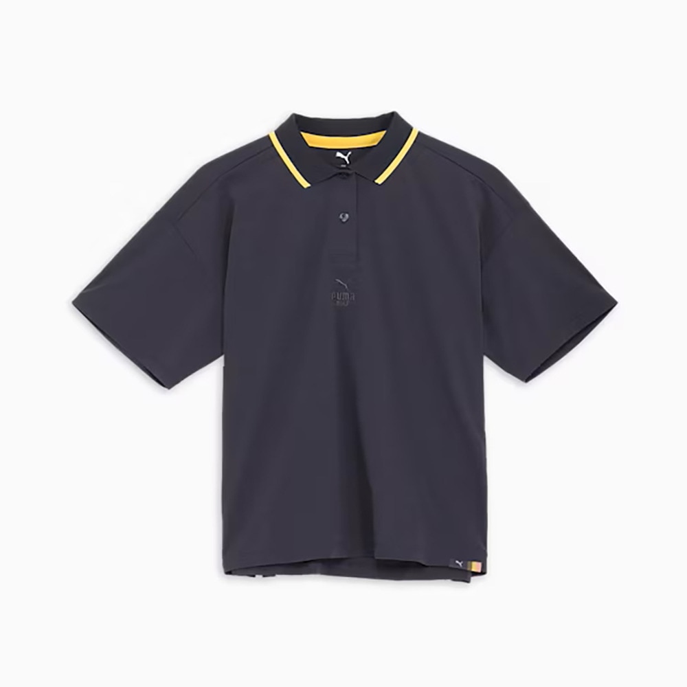 プーマ（PUMA）（レディース）ゴルフウェア FOG リブ カラー 半袖 ポロシャツ 633352-01