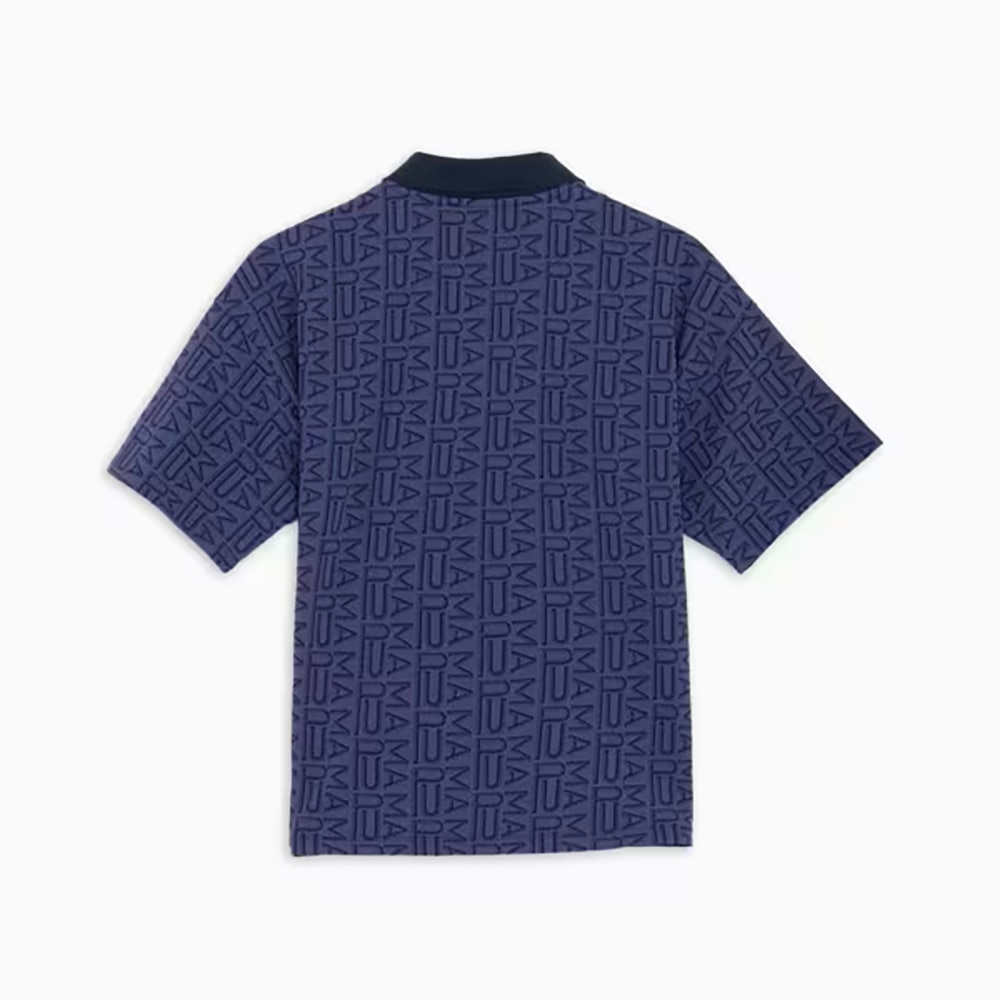 プーマ（PUMA）（レディース）ゴルフウェア 吸水速乾 FOG ジャガード AOP 半袖 ポロシャツ 633354-01
