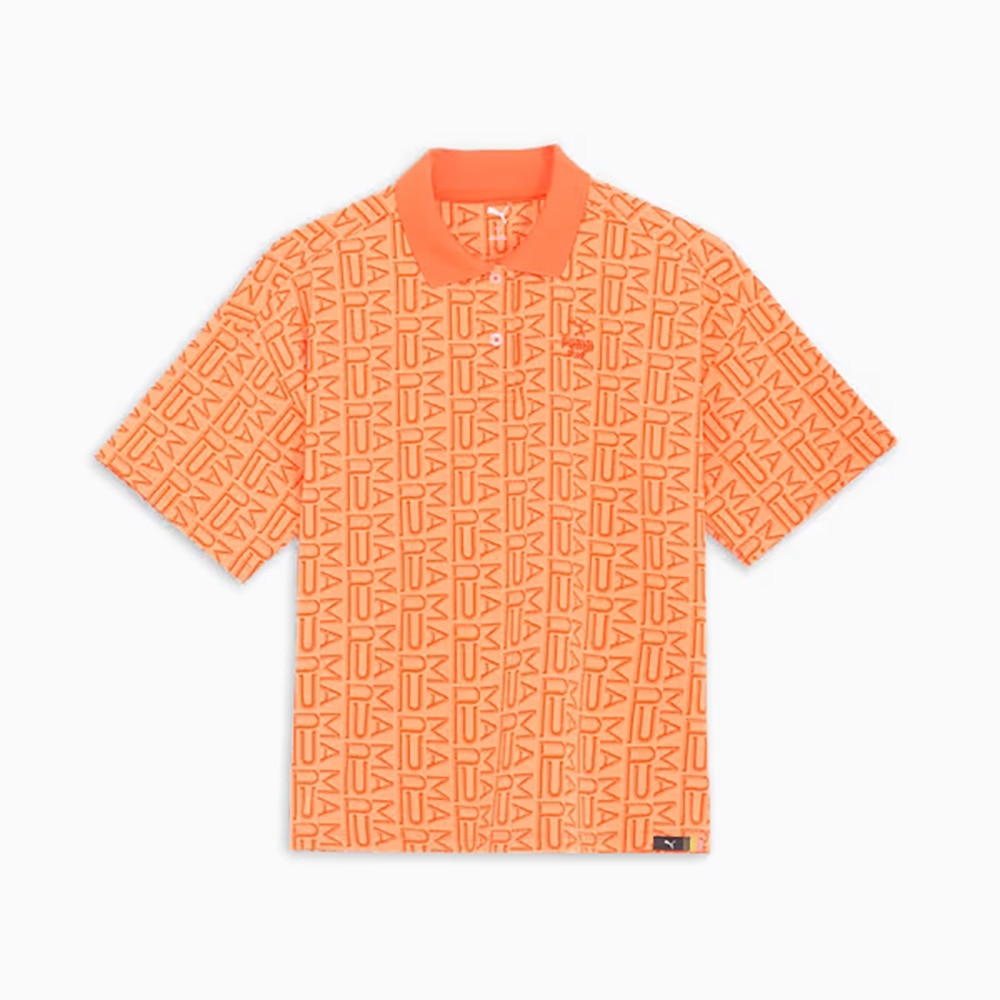 プーマ（PUMA）（レディース）ゴルフウェア 吸水速乾 FOG ジャガード AOP 半袖 ポロシャツ 633354-02