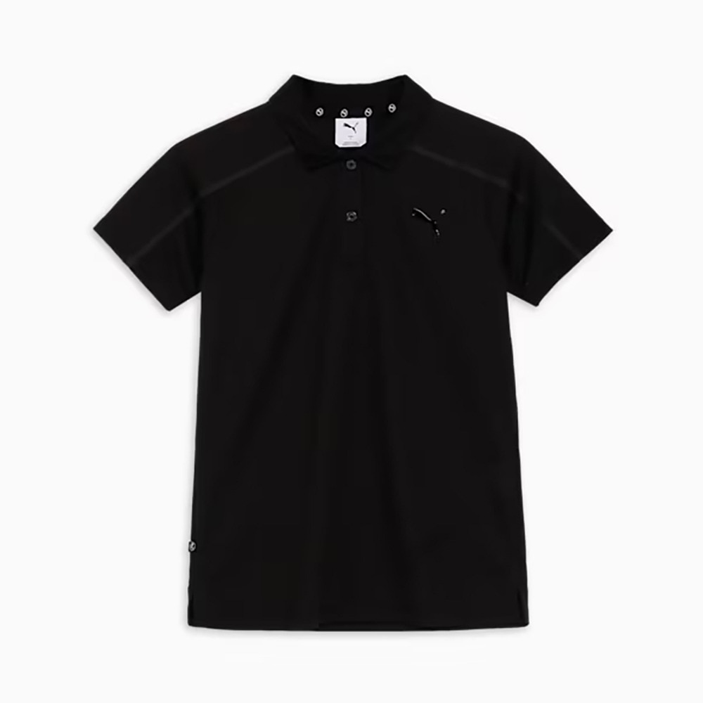 プーマ（PUMA）（レディース）ゴルフウェア SB バックプリント ライン 半袖 ポロシャツ 633369-01