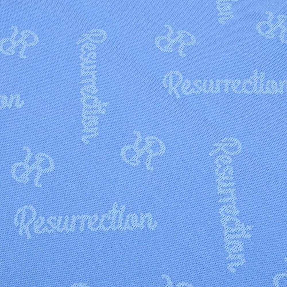 レザレクション（Resurrection）（レディース）ゴルフウェア モノグラムニットポロシャツ BE12KNPS09-W