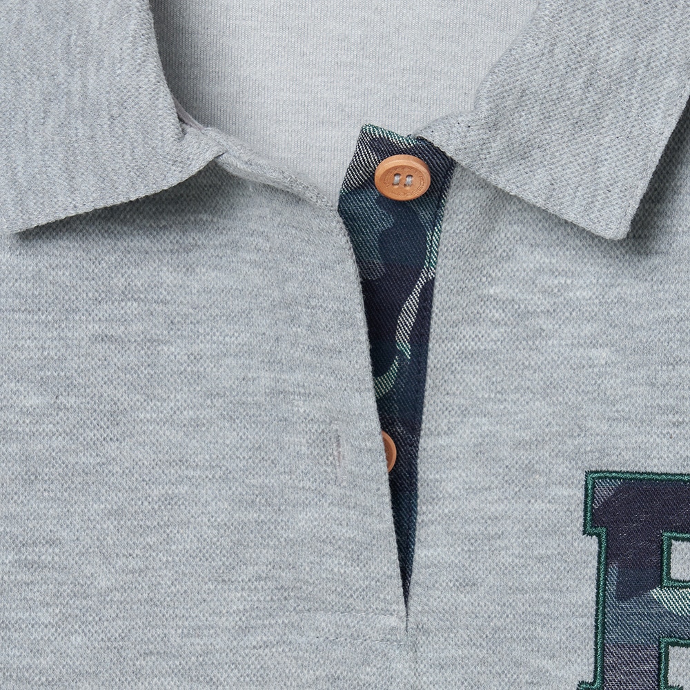 ROSASEN（ROSASEN）（レディース）ゴルフウェア 鹿の子ダンボール 半袖ポロシャツ 045-24841-25AW-013